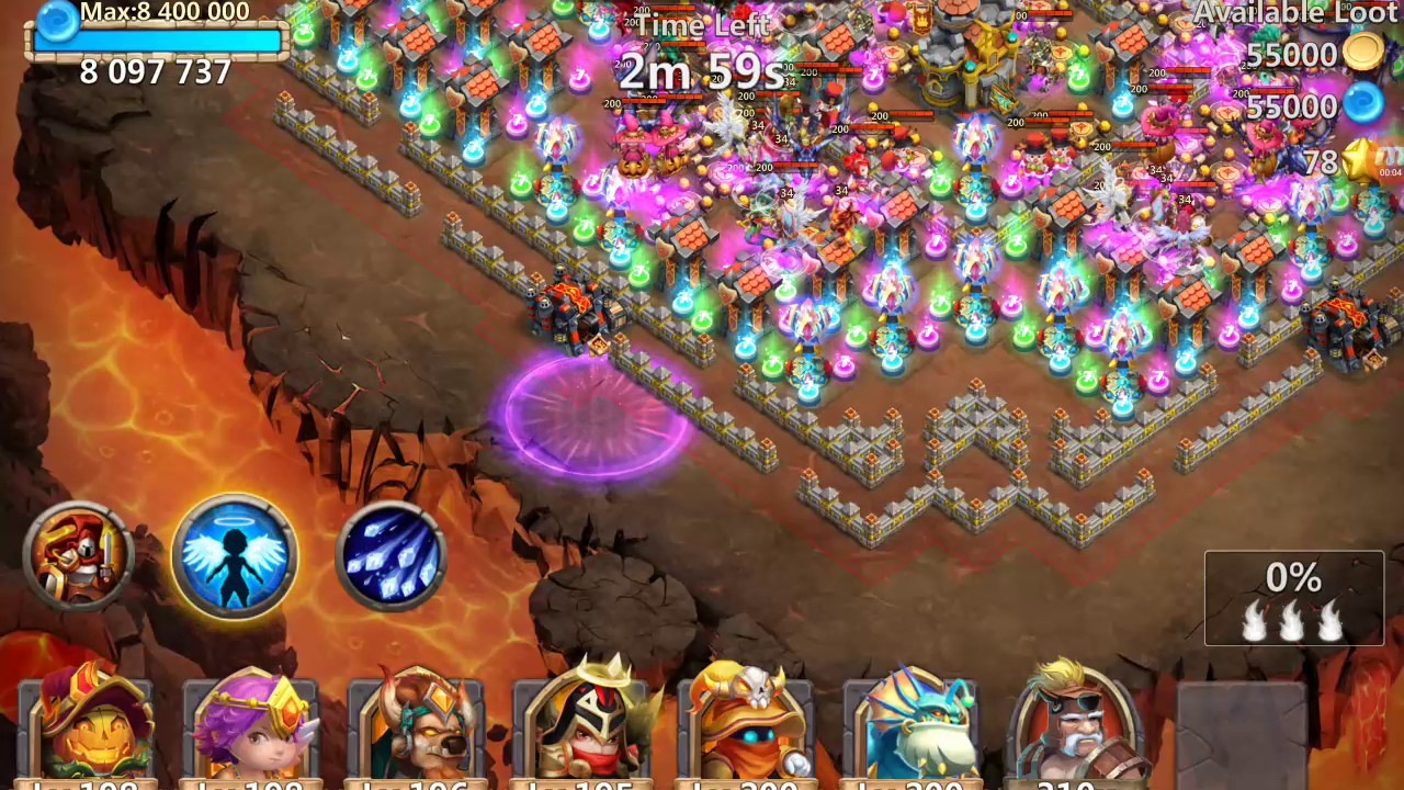 castle clash insane dungeon 7-6