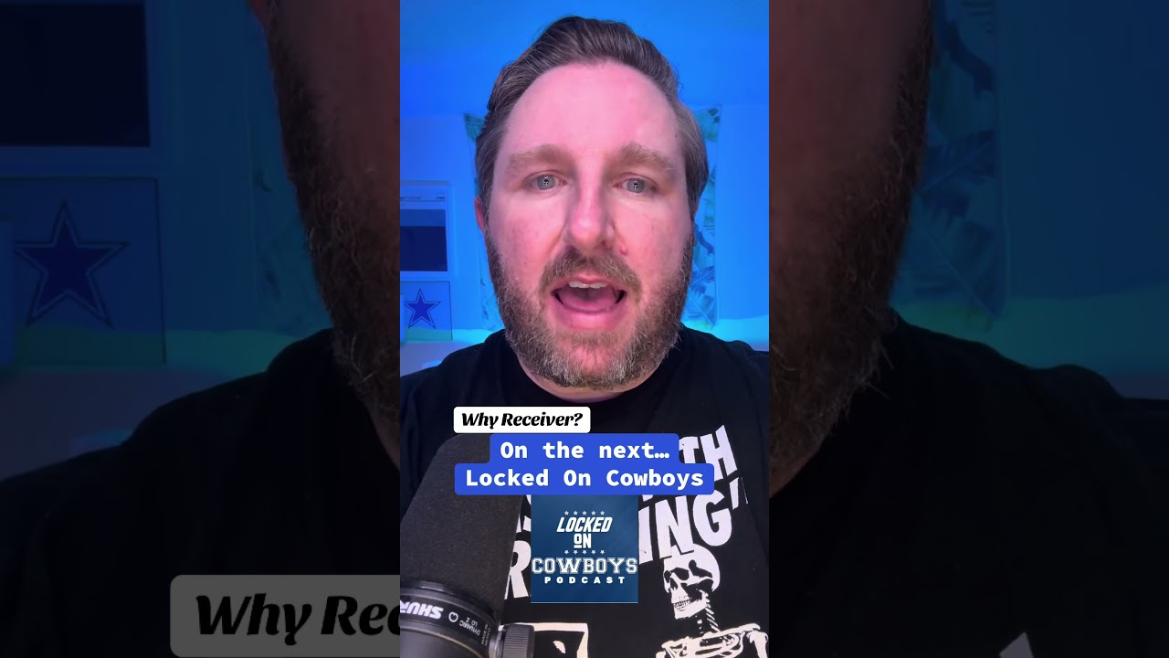 On the next Locked On Cowboys… Why Receiver? Miami Mixin It Up! #dallascowboys  #dallascowboys