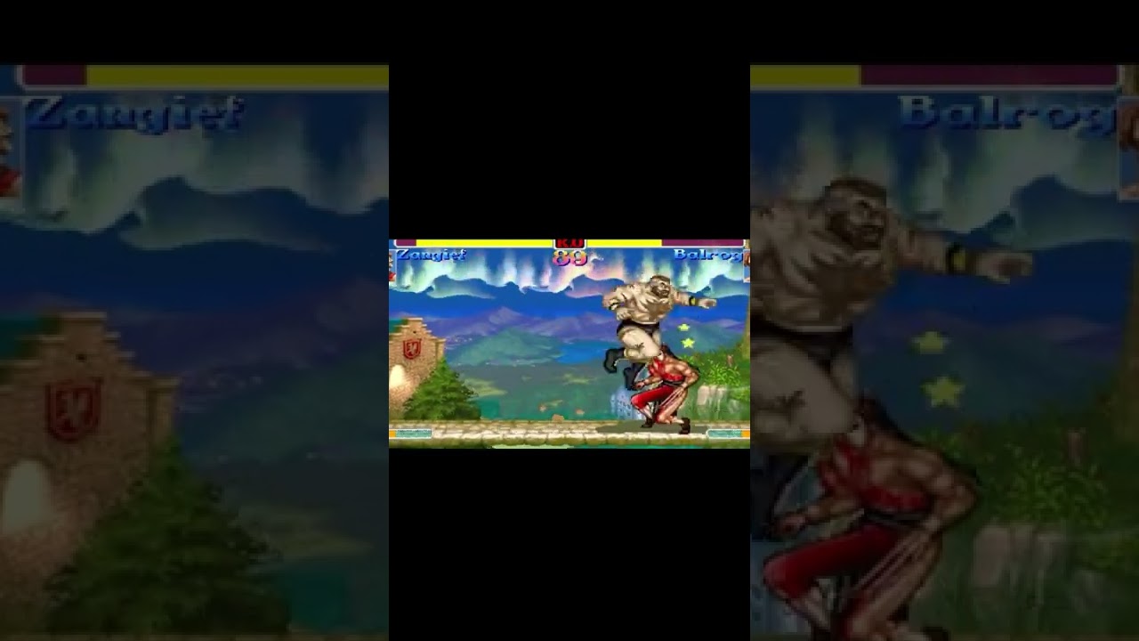 STREET FIGHTER II TURBO CHAMPION EDITION ZANGIEF Vs VEGA [PLAYER GAME] 
