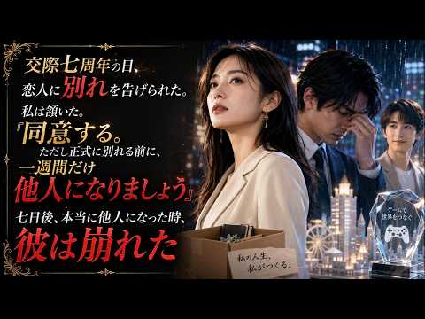 交際七周年の日、恋人に別れを告げられた。私は頷いた。『同意する。ただし正式に別れる前に、一週間だけ他人になりましょう』七日後、本当に他人になった時、彼は崩れた