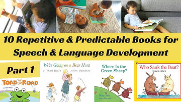 10 Repetitive and Predictable Books for Speech and Language Development: Part 1