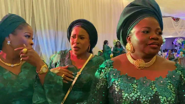 FAITHIA BALOGUN AND RUKA IYAABADAN AT WUNMI AJIBOYE MOTHER’S BURIAL CEREMONY