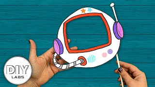 ASTRONAUT MASK Paper Craft | Fast-n-Easy | DIY Labs
