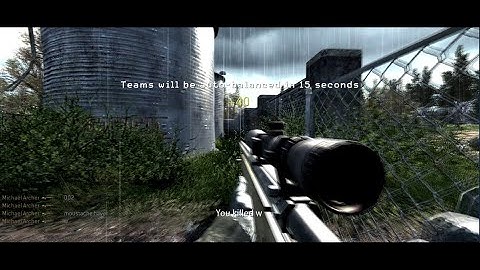 "Souvlaki" - CoD4 PC Sniper Lobby Montage