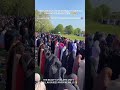 Thousands Of American Muslims Praying In Philadelphia Islam Muslim Eid Islamic 