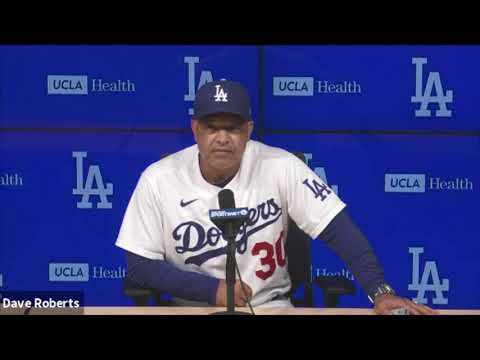 Dodgers postgame: Dave Roberts explains Cody Bellinger's minor injury