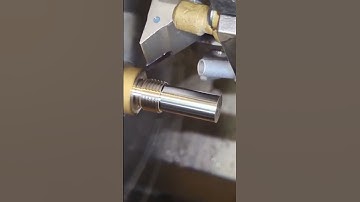 CNC lathe machining workpiece