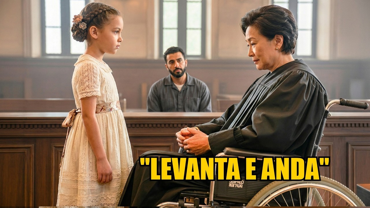 “Liberte meu pai e eu faço Caminhar”  Todo o tribunal riu… até ver o juiz se levantar sozinho