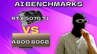 RTX 5070 Ti vs A800 80GB (AI Benchmarks)