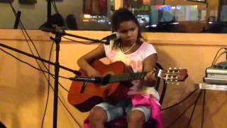 Gabriella Playing Her Own Composition At SoHo Coffee and Tea