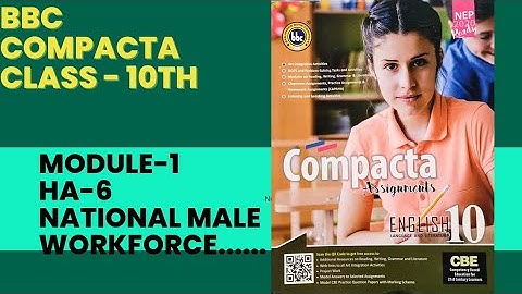 BBC CLASS-10,MODULE-1|HA-6 SOLVED