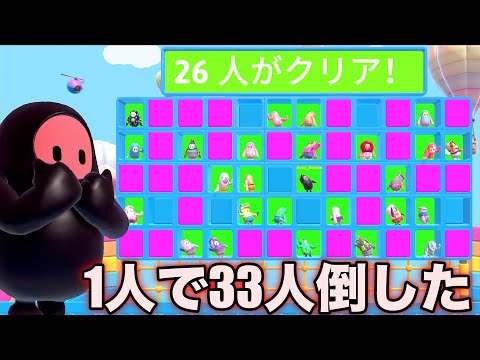 【Fall Guys】悪知恵が働いてほとんど倒しちゃったwww