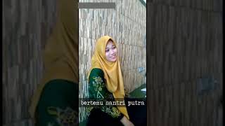 syahdunya di dunia bertemu santri putra