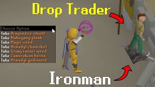 Ironman Found Drop Trading His Bank - Osrs Best Highlights - Funny, Epic & Wtf Moments