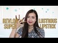 Revlon Super Lustrous Lipstick Swatches | Carolyn ♡