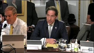 Jim Jordan left speechless as top Democrat demolishes him
