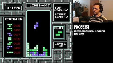Nes Tetris - 346842 (Level 15 Start)