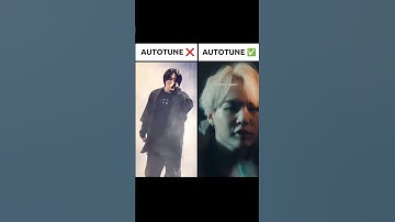 SUGA ZONDER AUTOTUNE #shorts