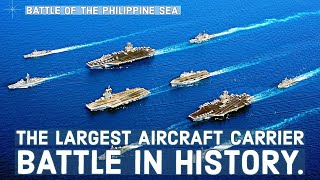 When 24 Aircraft Carriers Took Part In A Battle - The Battle Of the Philippine Sea.