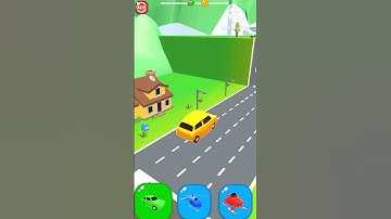 shapeshifting Transform the character to suit the environment  before helicopter, snow bike and car