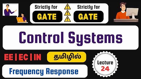 Lec 24 | Unit-6 | GATE Level Problems-1 | Frequency Response | Control Systems | @JSMS2.0