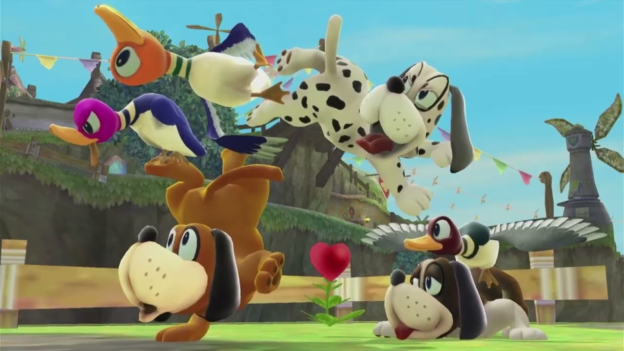 Let's Play Super Smash Bros For Wii U Part 65 - All Star + Classic Duck Hunt