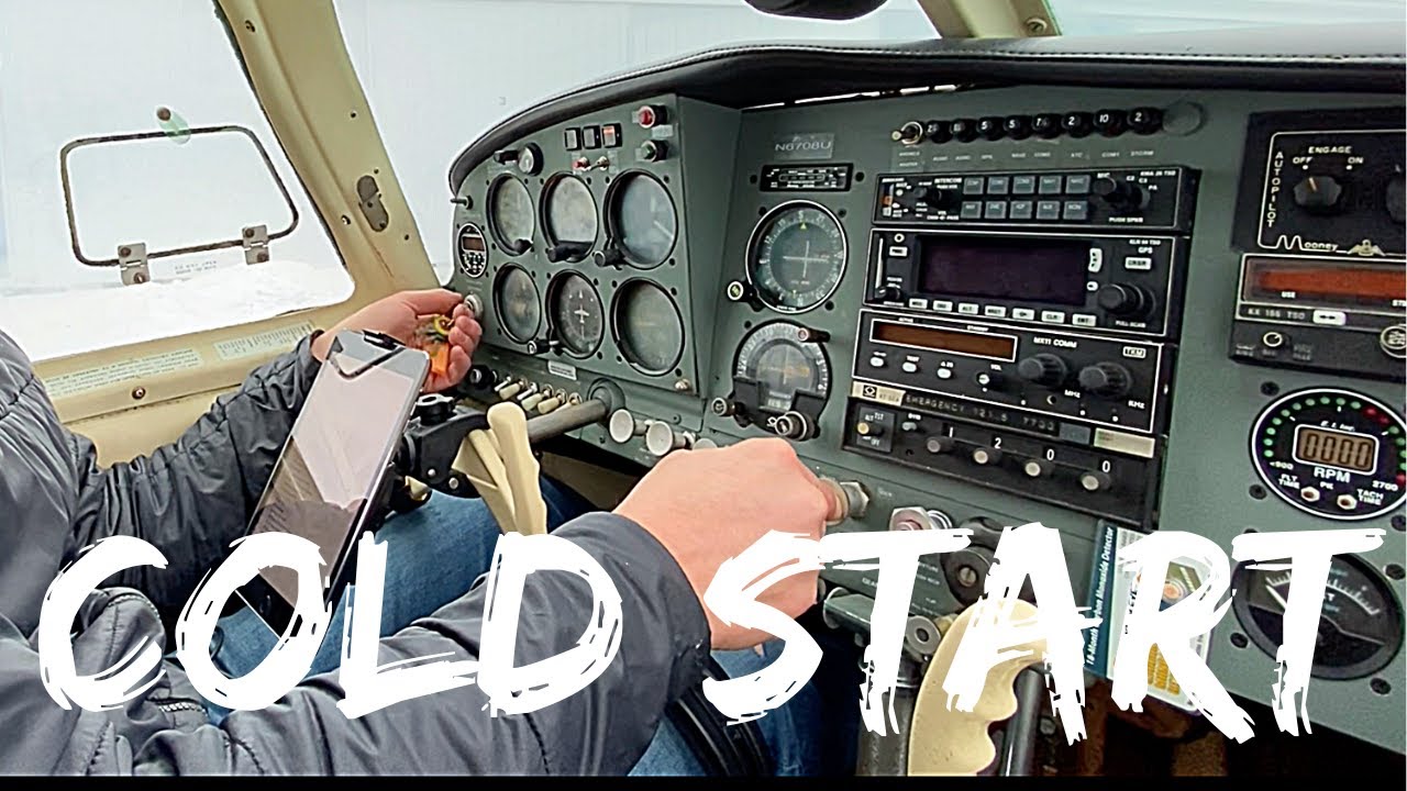 Carbureted Mooney Cold Start & Johnson Bar Demo Mooney M20C Vlog 17