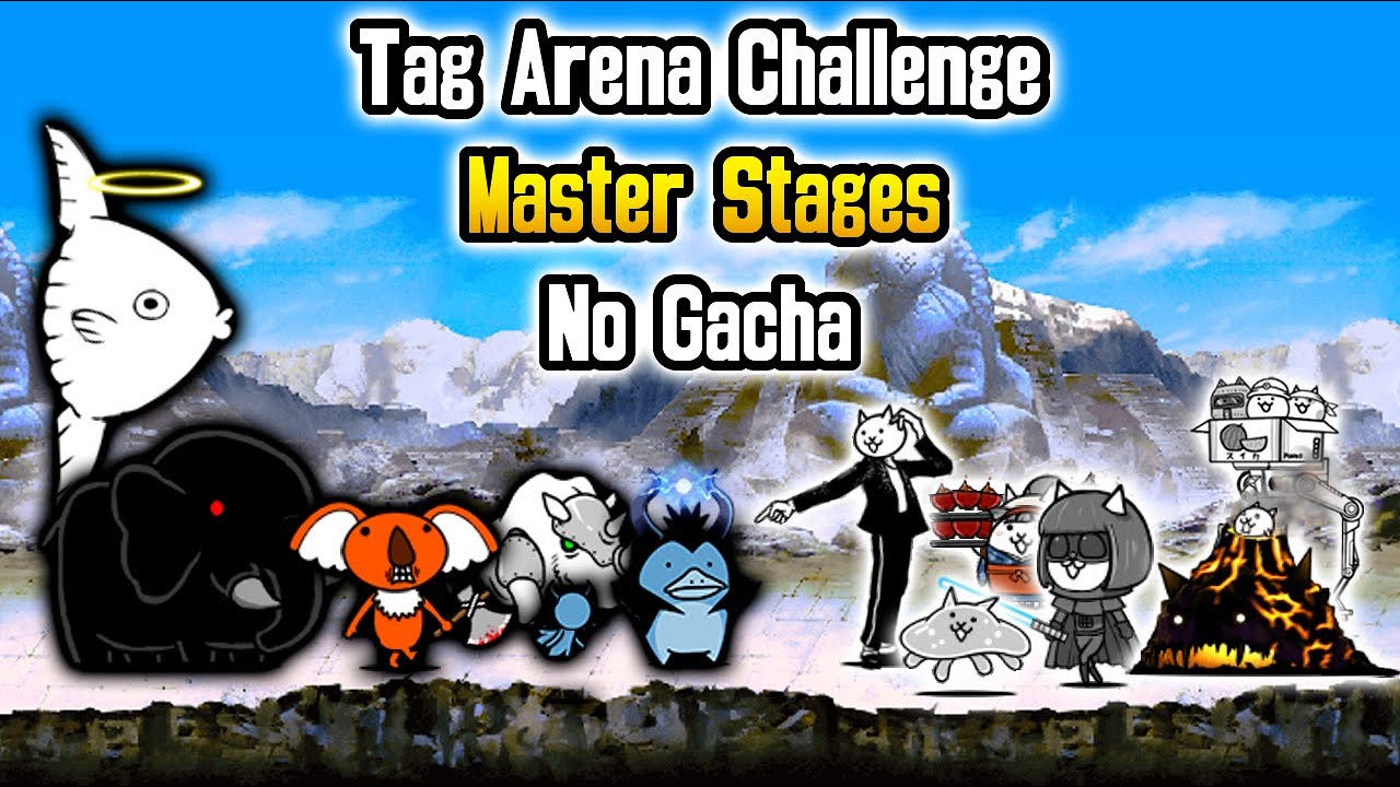 Tag Arena Challenge Master Stages No Gacha | The Battle Cats