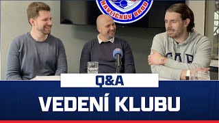 Q&A: Vedení klubu odpovídá na vaše otázky