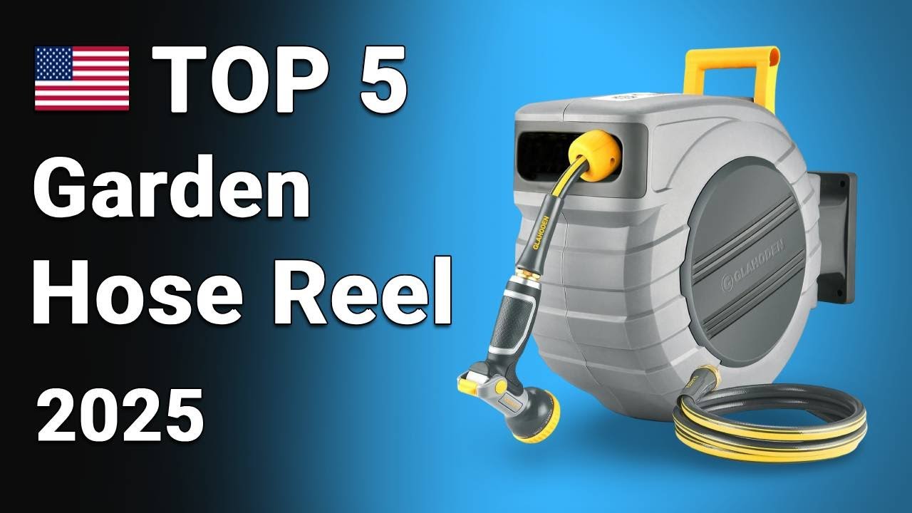 TOP 5 Best Garden Hose Reel 2025