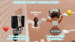 Roblox stories be like *COMPLITATION*-💫🤩🤔