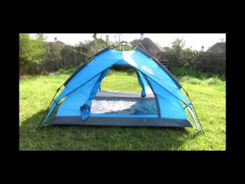 Blue Kounga Unisex's Pop-Up 3 People Tent 