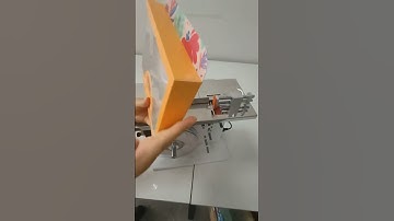 Box labeling machine applicable for different shapes of box labeling #boxlabelingmachine