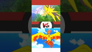 Zapdos VS Moltres🔥 | 1V1 Ultimate Showdown Battle | #pokemon #zapdos #moltres