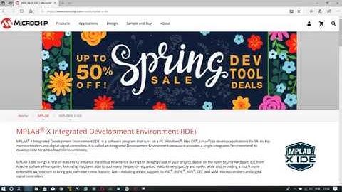 Aula 001 - Baixando o MPLAB X e o compilador XC8