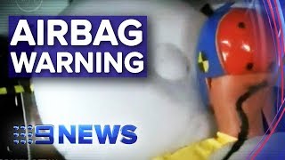 Urgent recall issued for 78,000 cars with Takata airbags | Nine News Australia