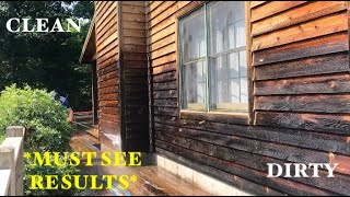 This Cedar Siding Home Hadn’t Been Cleaned In 20 Years! Home Restoration Pt 1