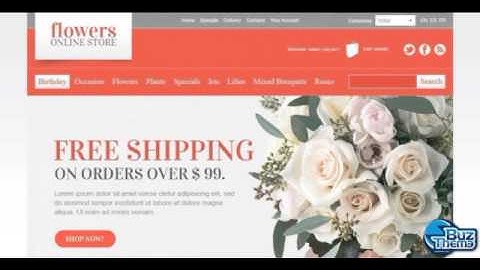 Download Flowers Online PrestaShop Theme by  Hermes TM