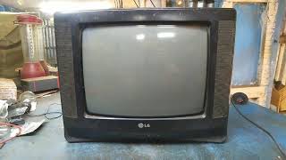 LG 14 inch CRT TV, no light. no picture. problem repair,