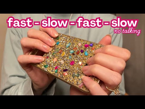 ASMR * Tap/Scratching * Alternating Fast & Slow