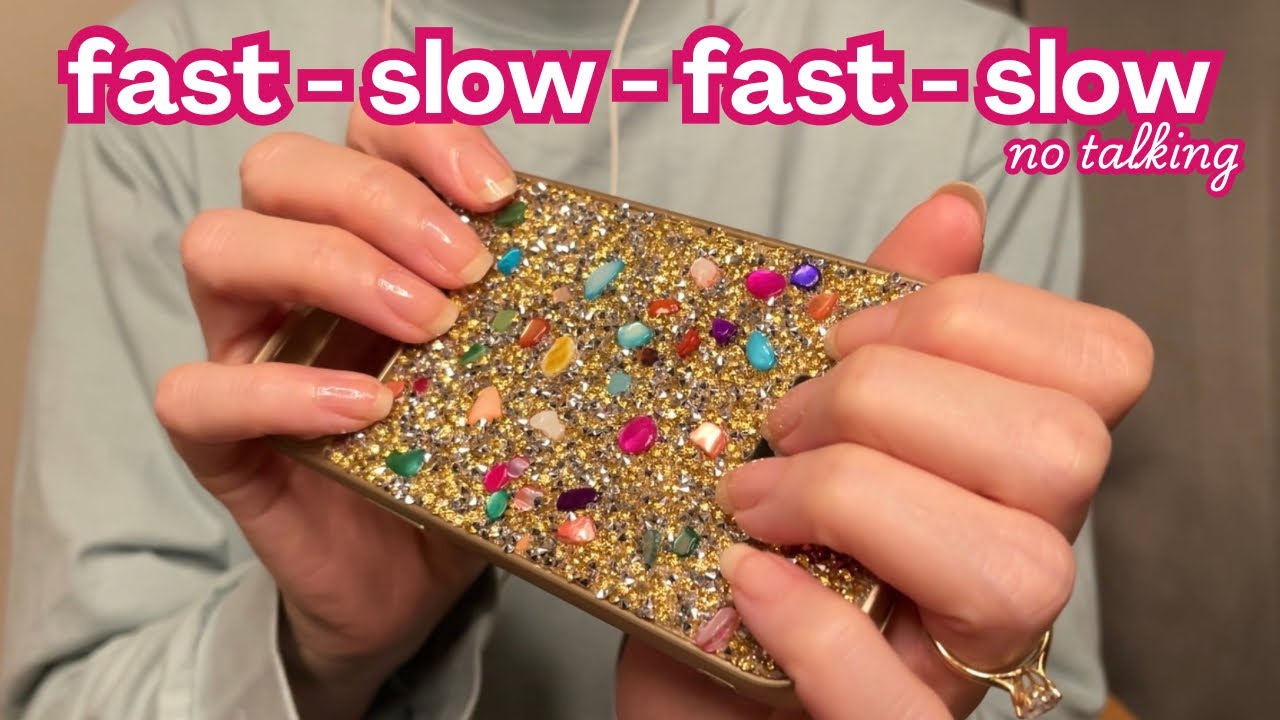 ASMR * Tap/Scratching * Alternating Fast & Slow