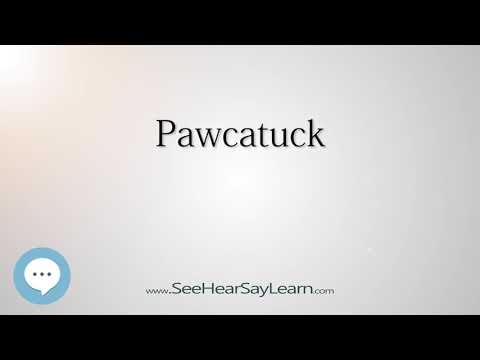 Pawcatuck (How to Pronounce Cities of the World)💬⭐🌍✅