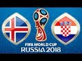 Fussball WM 2018 · Island - Kroatien · 26.06.2018 · Rostow Am Don · Lets Play Fifa 18 WM PS4 #39