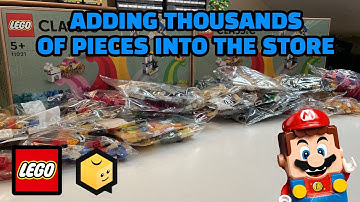 Adding Thousands of NEW Pieces into the Store! | LEGO Vlog #30 | Starting a Bricklink Store in 2023