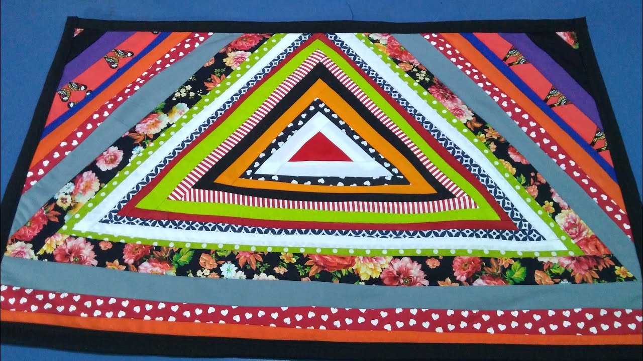 TAPETE DE TIRAS FINAS DE 2,3,4cm PASSO A PASSO