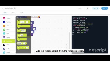 Learn Using Functions and Arguments to draw shapes in Python with Turtle 2.#pythonprojectsforbeginne