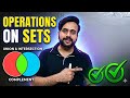 Sets class 11 Maths last part| Operation on sets and venn diagrams ( Full concept)