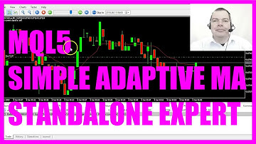 MQL5 TUTORIAL - SIMPLE AMA STANDALONE EXPERT ADVISOR