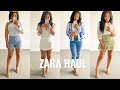 ZARA SPRING/SUMMER HAUL & TRY ON | SPRING LOOKBOOK 2021 + 7 Outfit of the Week Ideas