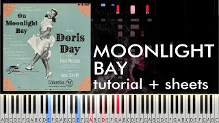 Doris Day - Moonlight Bay - Piano Cover - Piano Tutorial